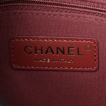 Chanel Lambskin Quilted Small Side Note Flap Black 6 of 9