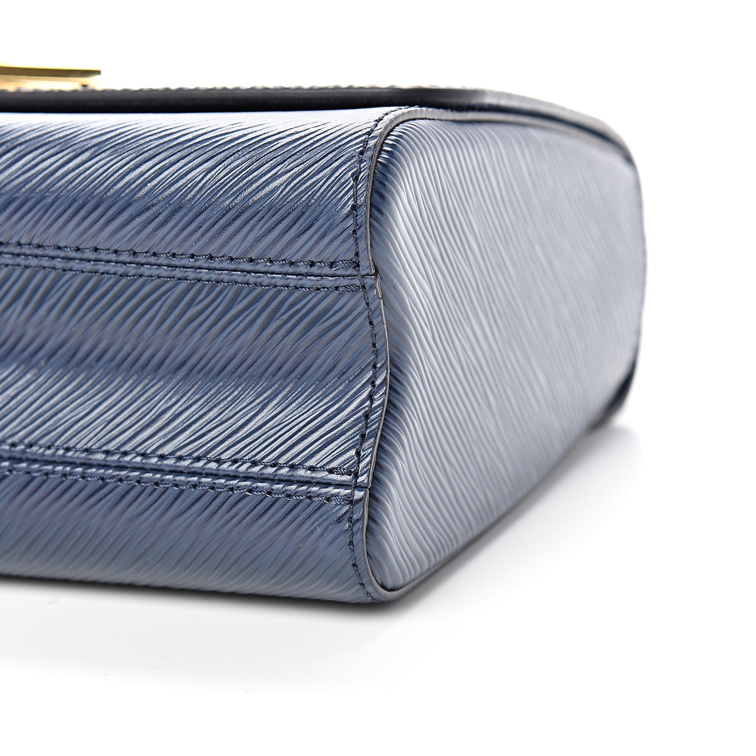 Louis Vuitton Epi Twist Shoulder Bag MM Indigo 9 of 14
