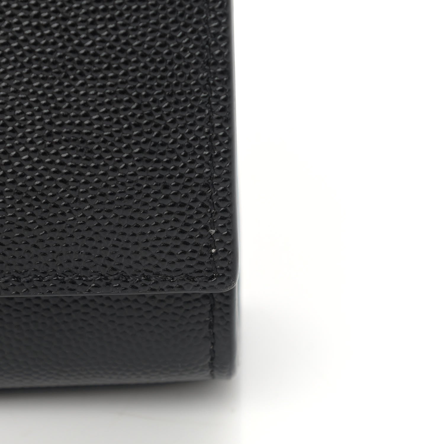 Saint Laurent Grain De Poudre Small Monogram Kate Satchel Black 11 of 12