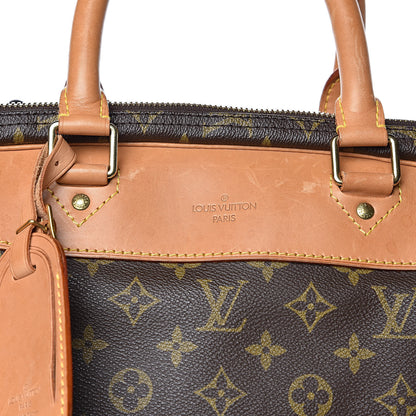 Louis Vuitton Monogram Alize 2 Compartment Luggage Travel Bag 14 of 17