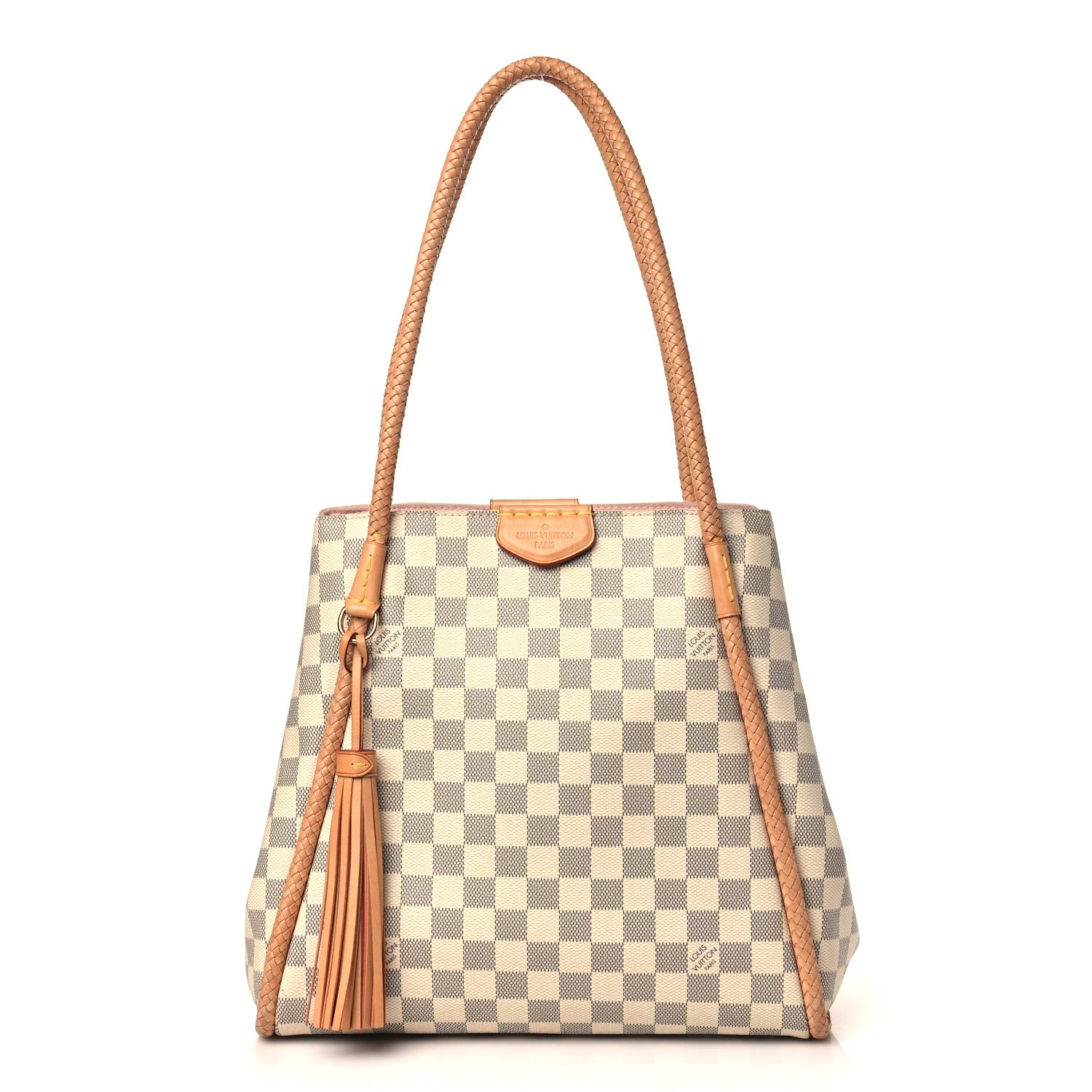 Louis Vuitton Damier Azur Propriano Rose Ballerine 1 of 8