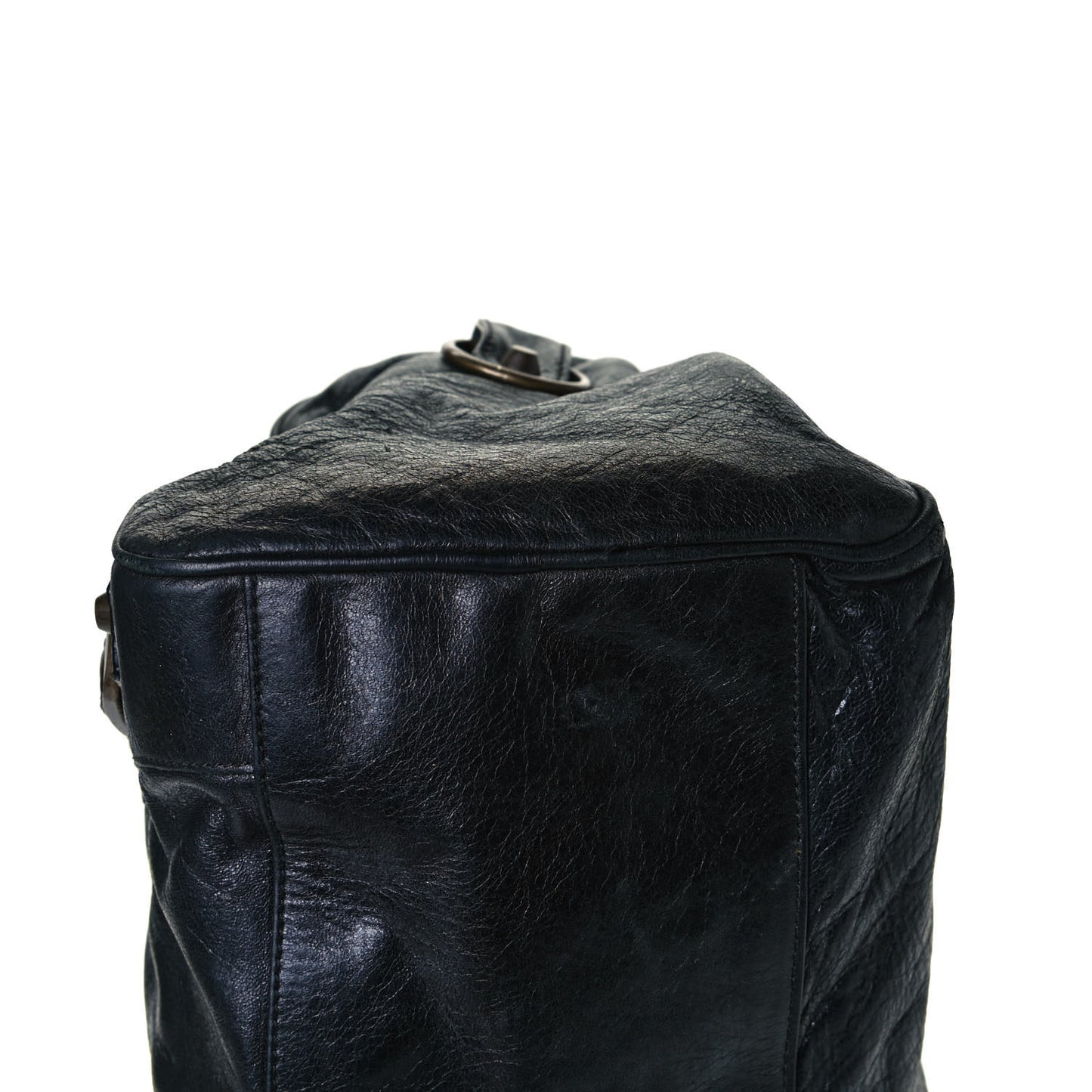 Agneau Classic Hardware Twiggy Black