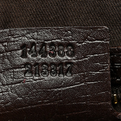 Gucci Monogram Web Jolicoeur Charms Messenger Dark Brown 7 of 10