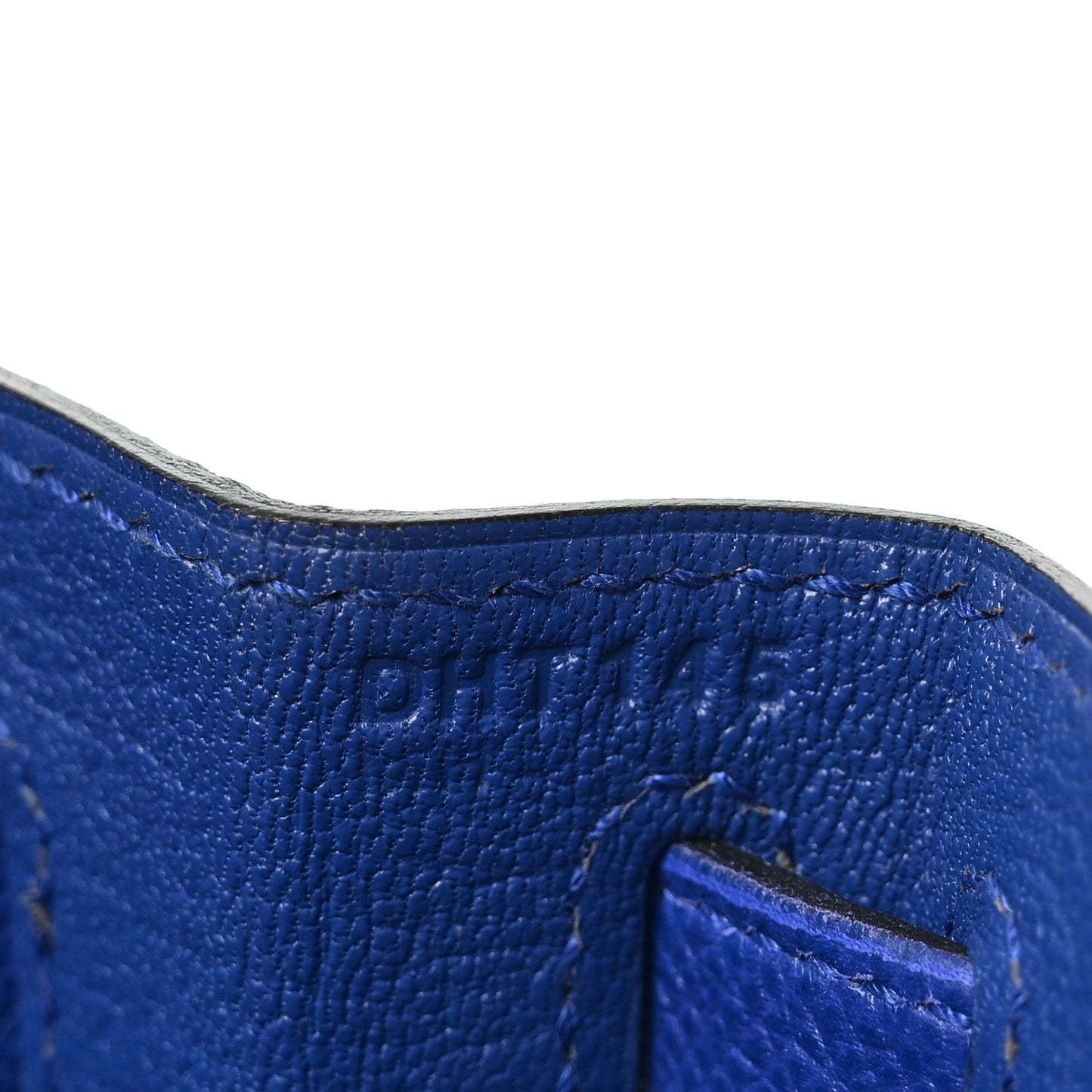 Epsom Kelly Sellier 28 Bleu Electrique