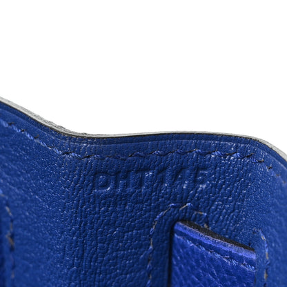 Hermes Epsom Kelly Sellier 28 Bleu Electrique 6 of 9