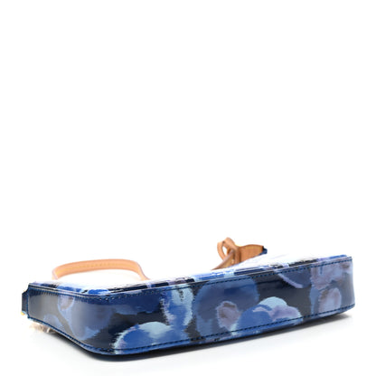 Louis Vuitton Vernis Ikat Pochette Accessories NM Grand Blue 3 of 8