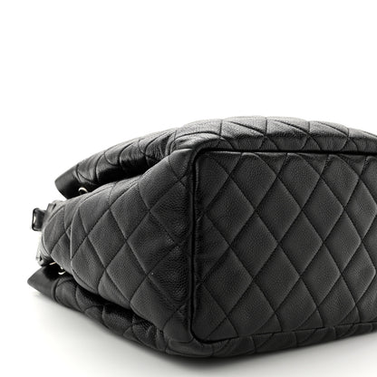 Chanel Caviar Quilted Small Chain Bucket Bag Black 8 of 9