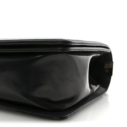 Chanel Iridescent Glazed Calfskin Quilted New Medium Boy Flap Black 10 of 10