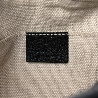 Gucci Pebbled Calfskin Small Soho Disco Bag Black 6 of 15