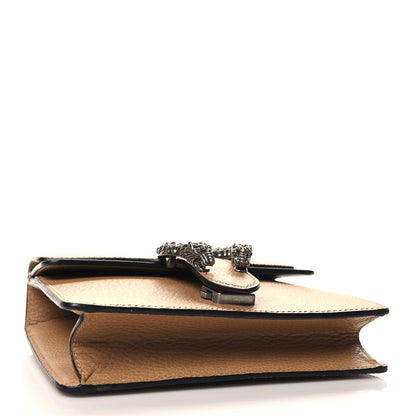 Gucci Dollar Calfskin Crystal Mini Dionysus Shoulder Bag Natural Tan Black Diamond 4 of 10
