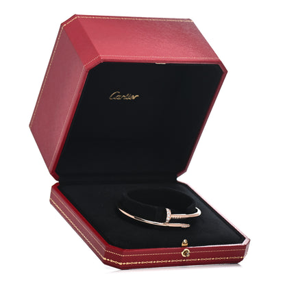 Cartier 18K Pink Gold Diamond Juste Un Clou Bracelet 17 6 of 6