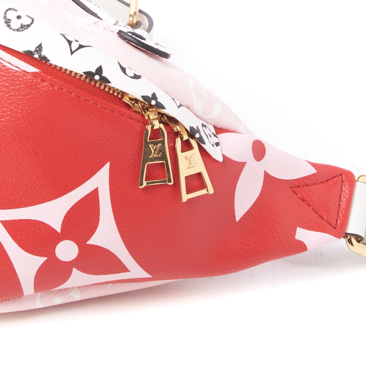 Monogram Giant Bumbag Rouge