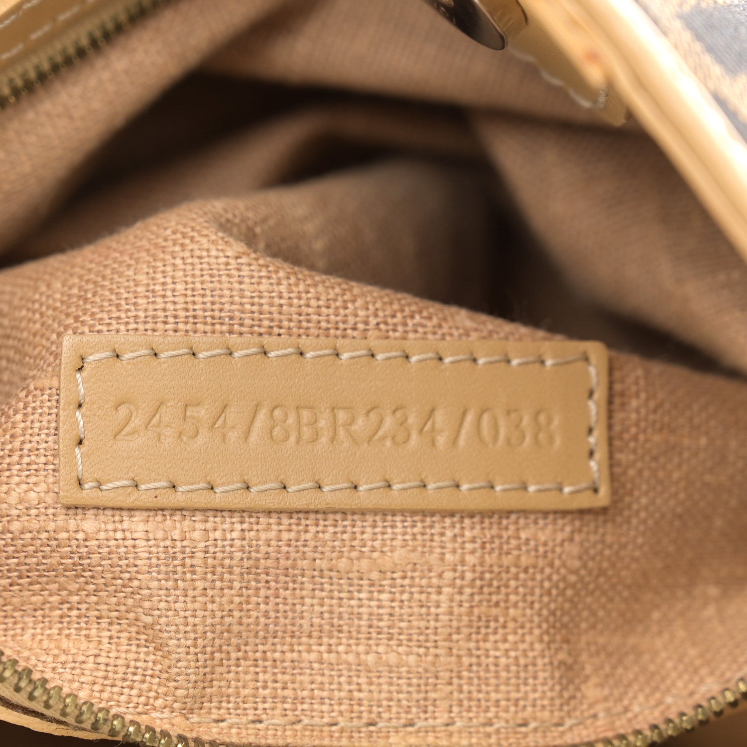 Fendi Zucca Shoulder Bag Tobacco Beige 7 of 10