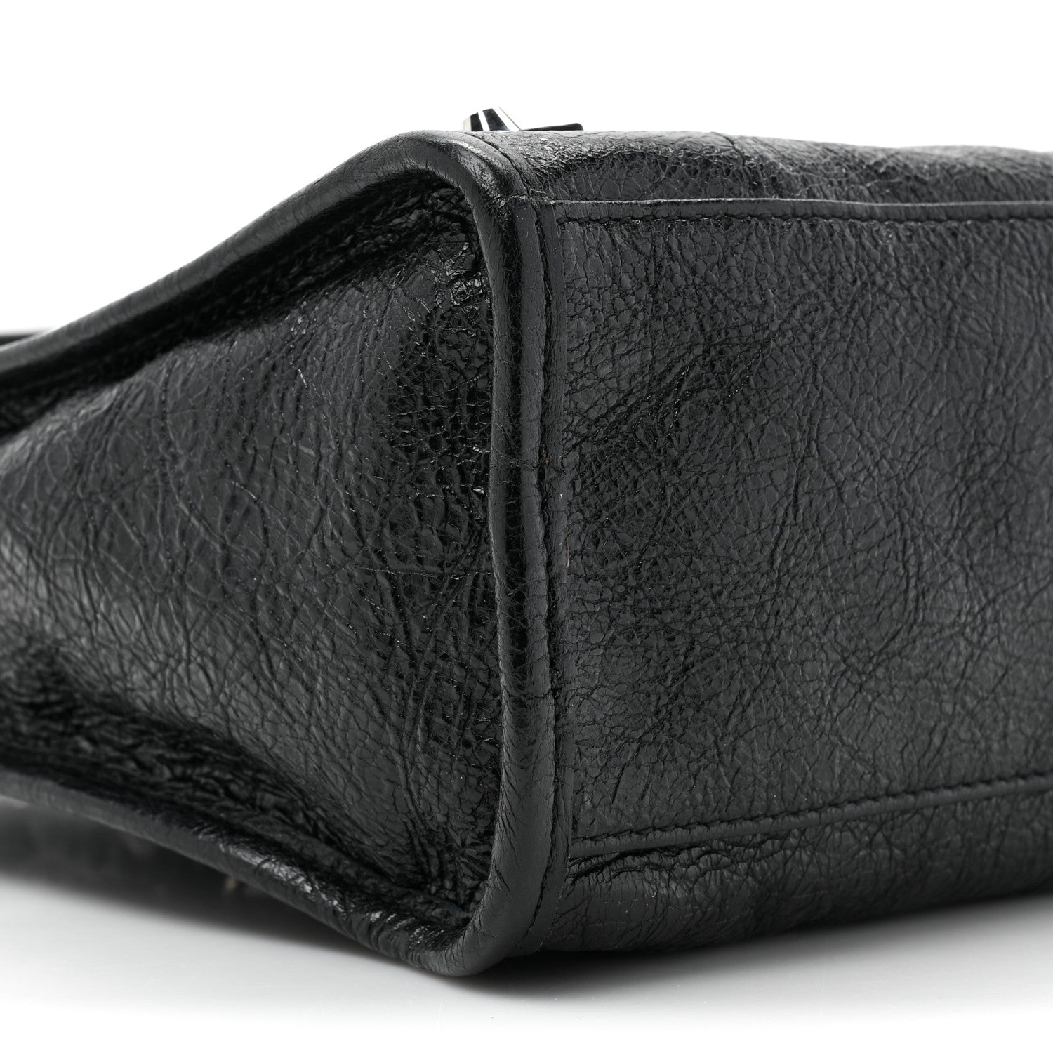 Balenciaga Agneau Classic Silver Hardware S City Black 9 of 10