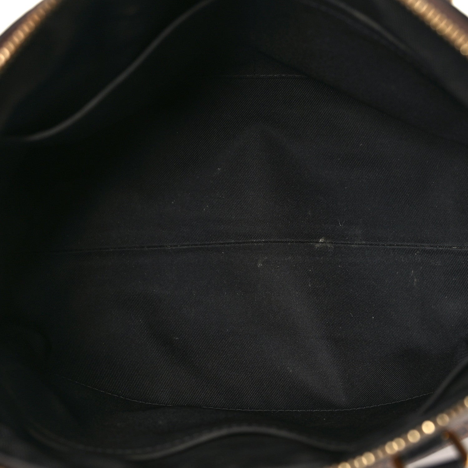 Louis Vuitton Damier Ebene Odeon Tote MM Black 5 of 12