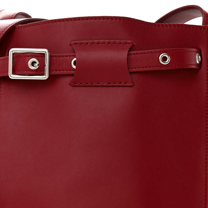 Celine Supple Grained Calfskin Big Bag Bucket Red 7 of 17