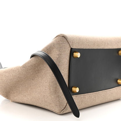Celine Felt Smooth Calfskin Mini Belt Bag Beige 9 of 15