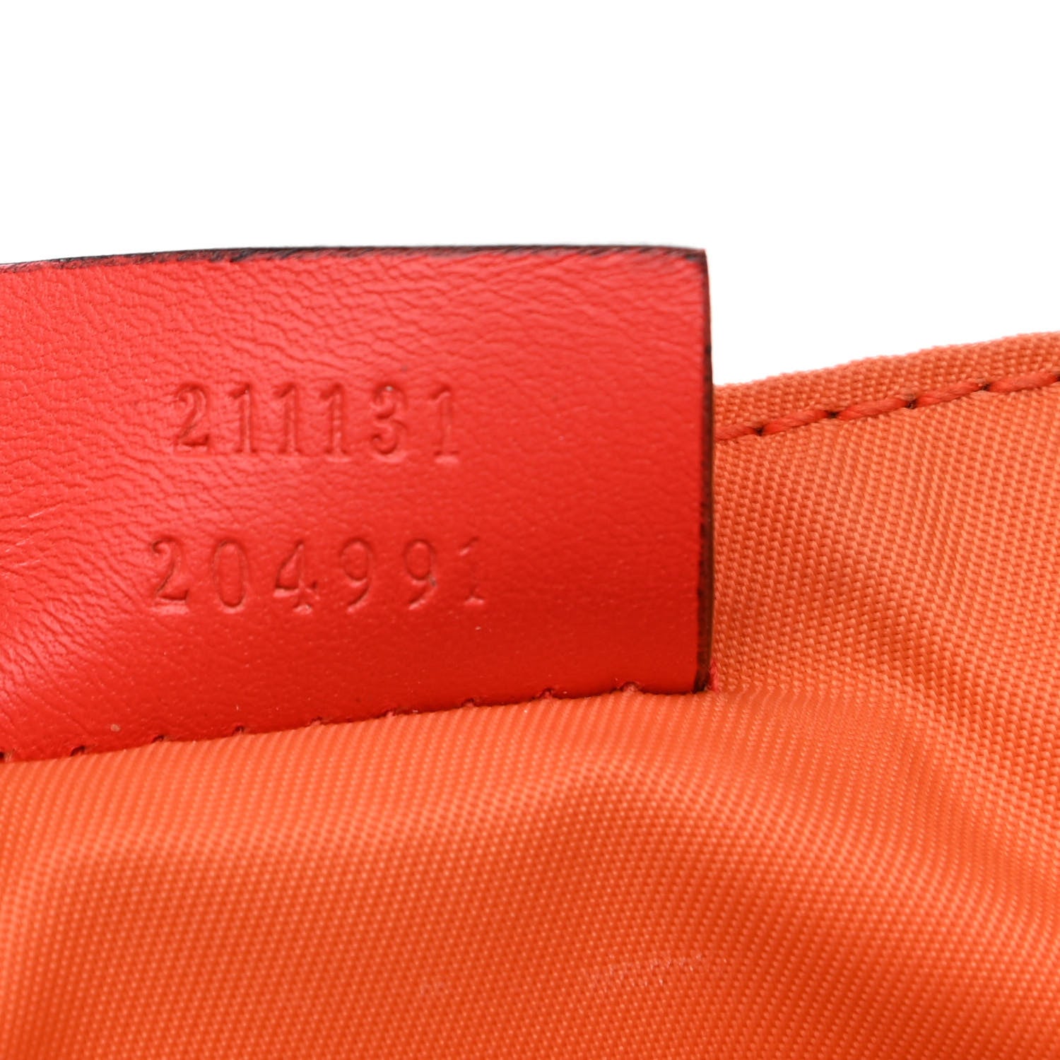 Gucci GG Supreme Monogram Space Cats Diaper Bag Orange 7 of 14
