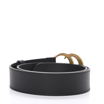 Gucci Calfskin Double G 40mm Belt 80 32 Black 2 of 6