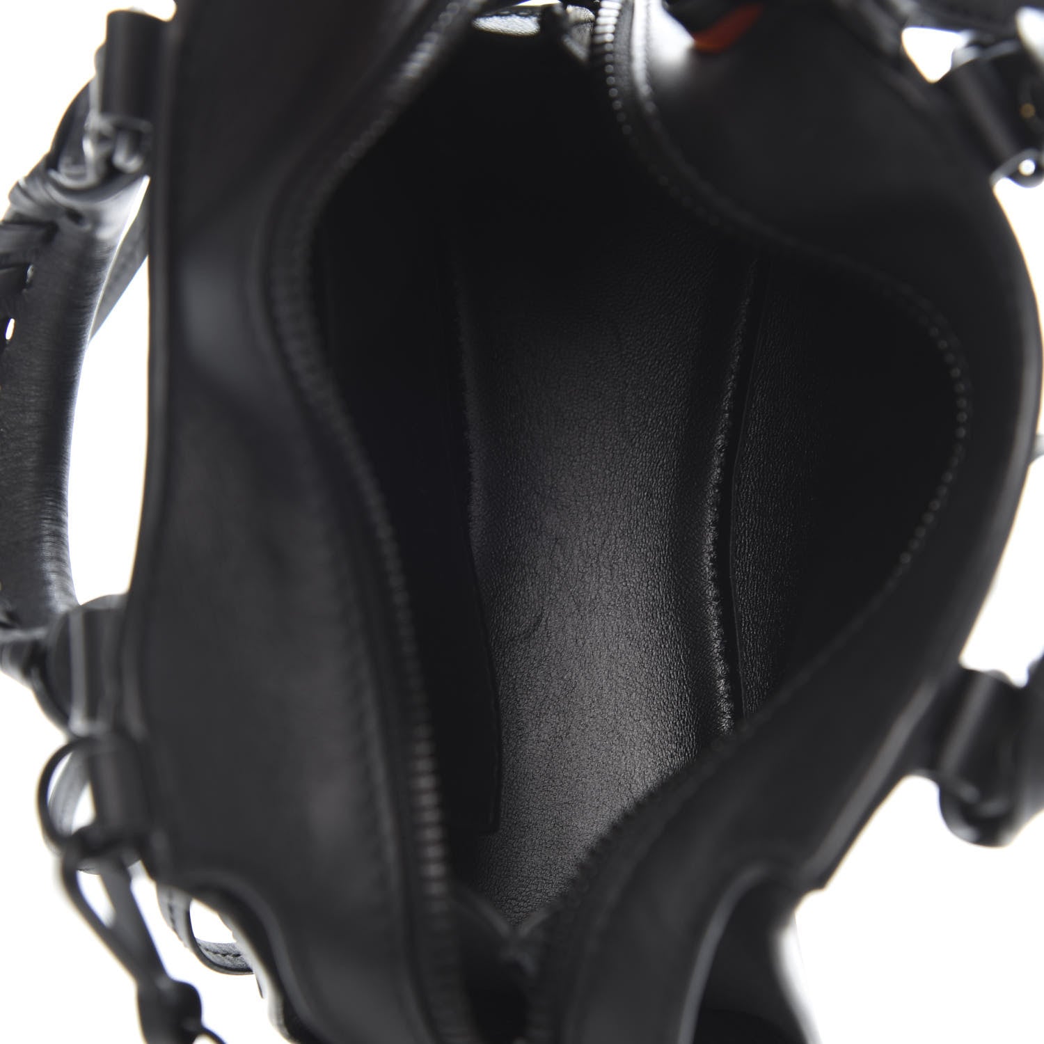 Balenciaga Smooth Calfskin Neo Classic Black Hardware Nano City Crossbody Black 5 of 9