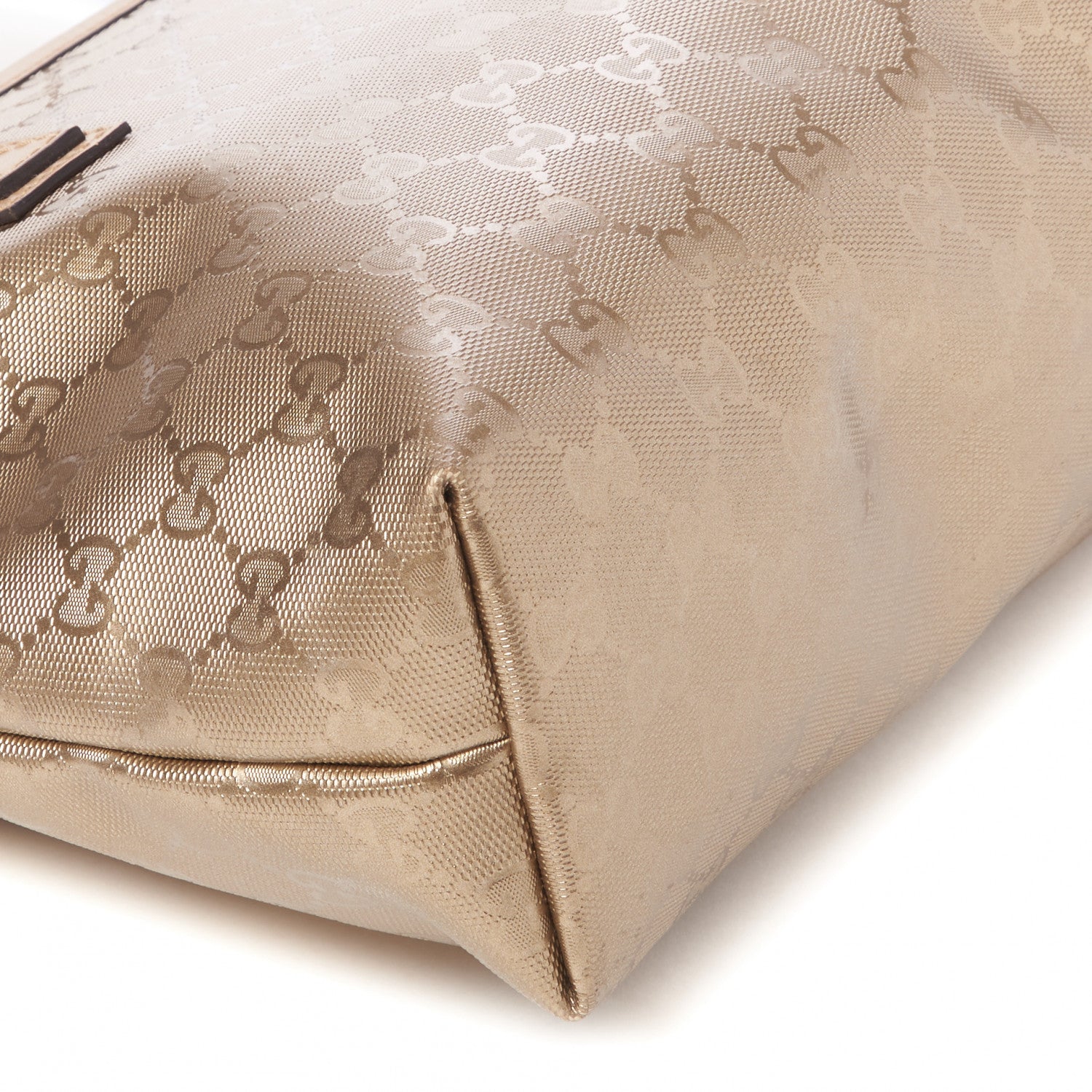 Gucci Imprime Monogram Small Joy Tote Champagne 6 of 8