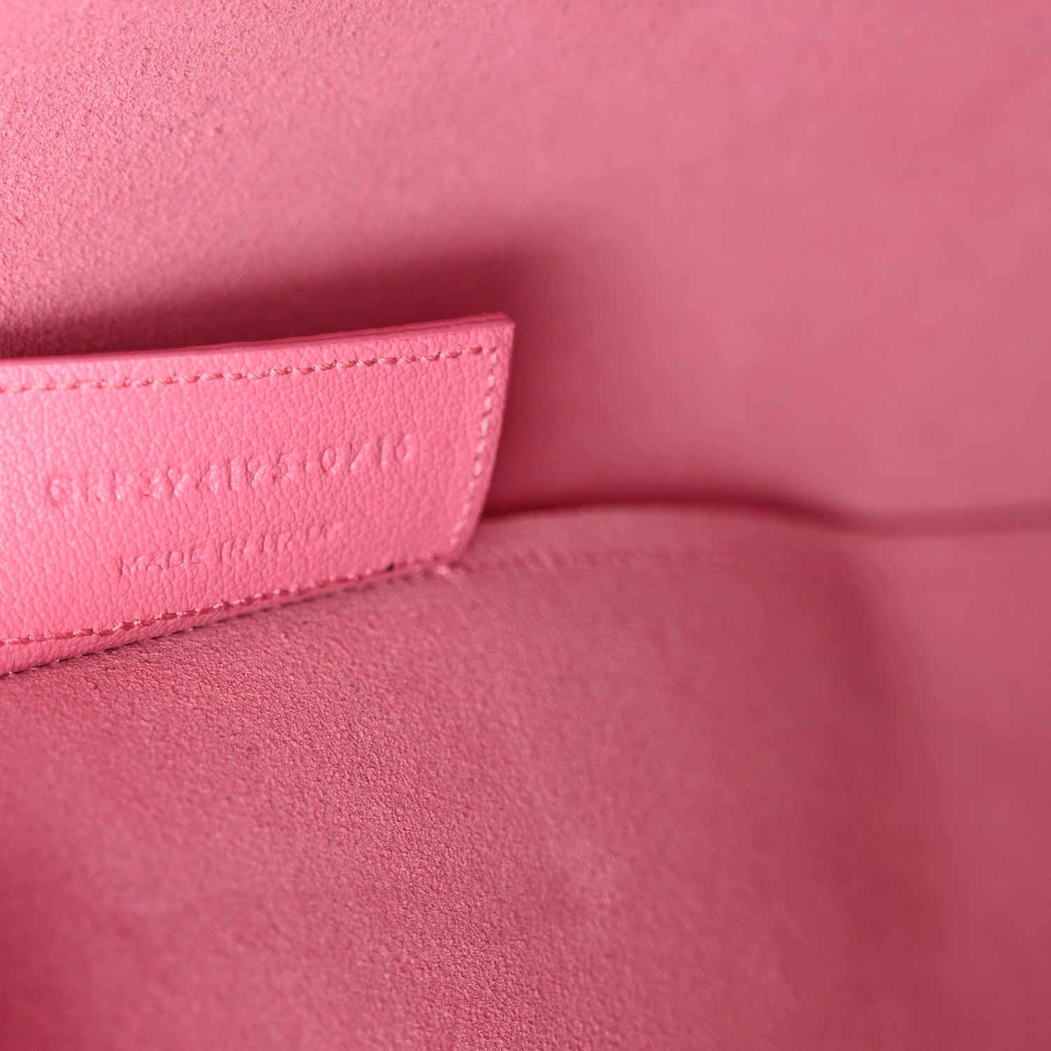 Saint Laurent Calfskin Large Shopping Tote Pale Rose 8 of 13