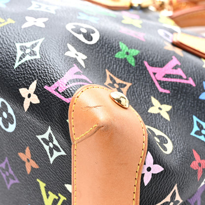 Louis Vuitton Monogram Multicolor Audra Black 10 of 12