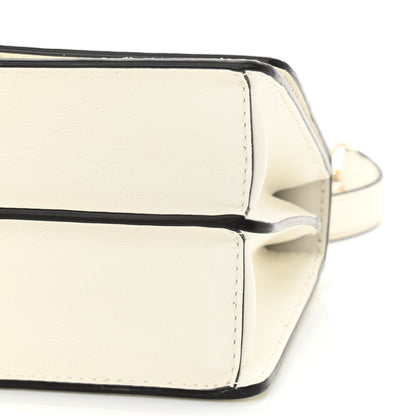 Jimmy Choo Shiny Calfskin Medium Varenne Shoulder Bag Latte 9 of 12