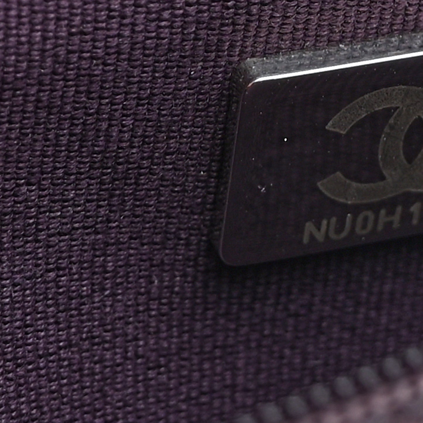 Caviar Quilted Boy Wallet On Chain WOC Dark Purple