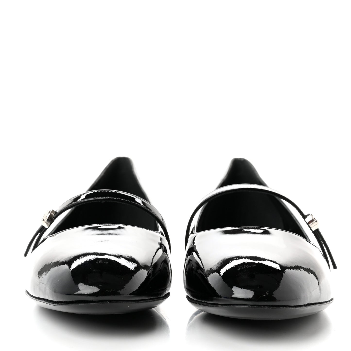 Patent Uniformes Ballerina Flat 39.5 Black