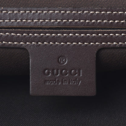 Gucci GG Supreme Monogram Small Flat Messenger Bag Dark Brown 6 of 9