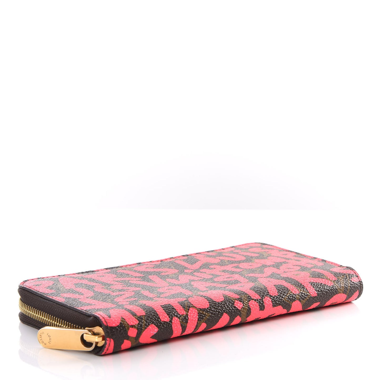 Monogram Graffiti Zippy Wallet Fuchsia