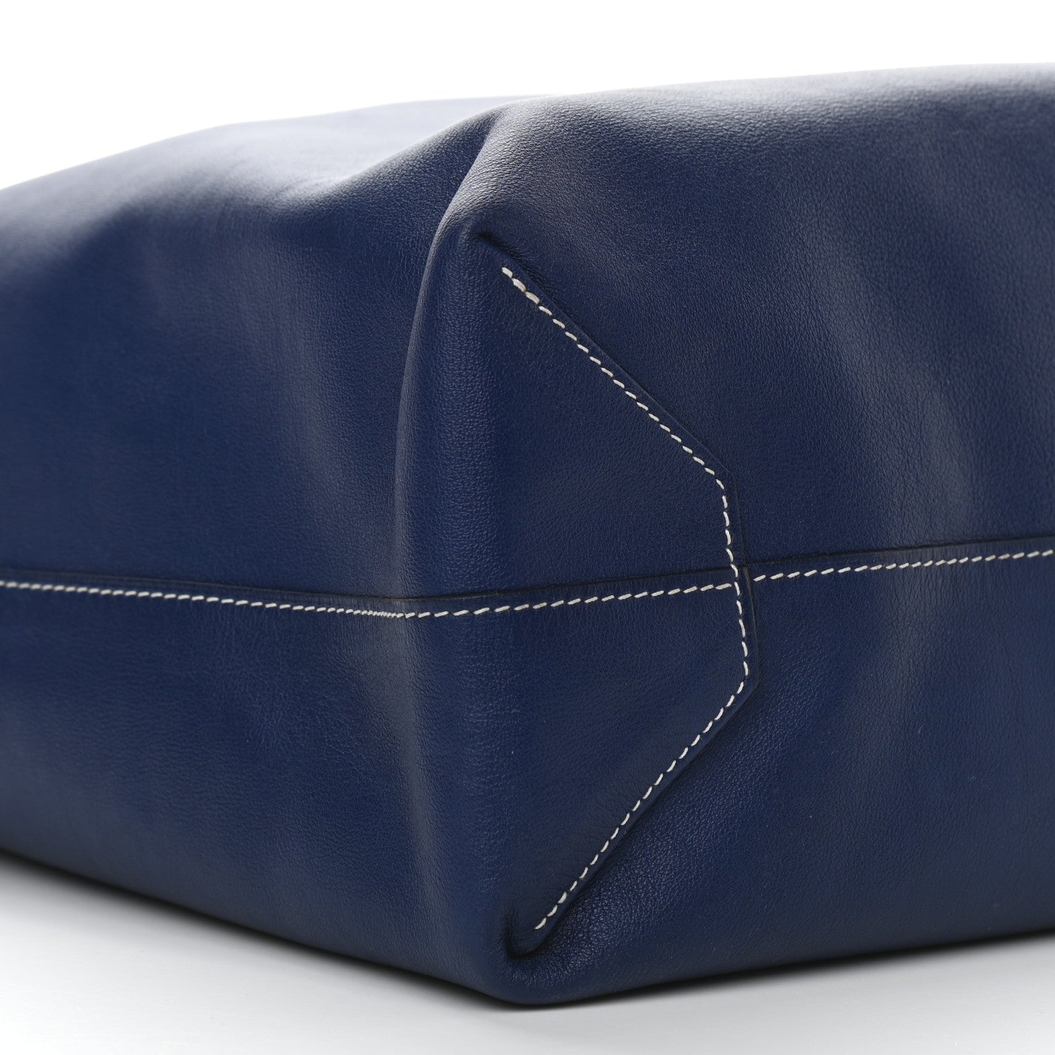 Hermes Veau Sikkim Double Sens 45 Tote Bleu Sapphire Paradis 13 of 18