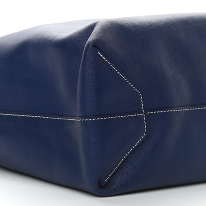 Hermes Veau Sikkim Double Sens 45 Tote Bleu Sapphire Paradis 13 of 18