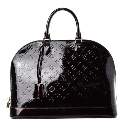 Louis Vuitton Vernis Alma GM Amarante 1 of 10