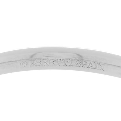 Tiffany Platinum 2mm Elsa Peretti Wedding Band Ring 57 8 4 of 5