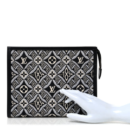 Louis Vuitton Jacquard Since 1854 Toiletry Pouch 26 Gray 2 of 7