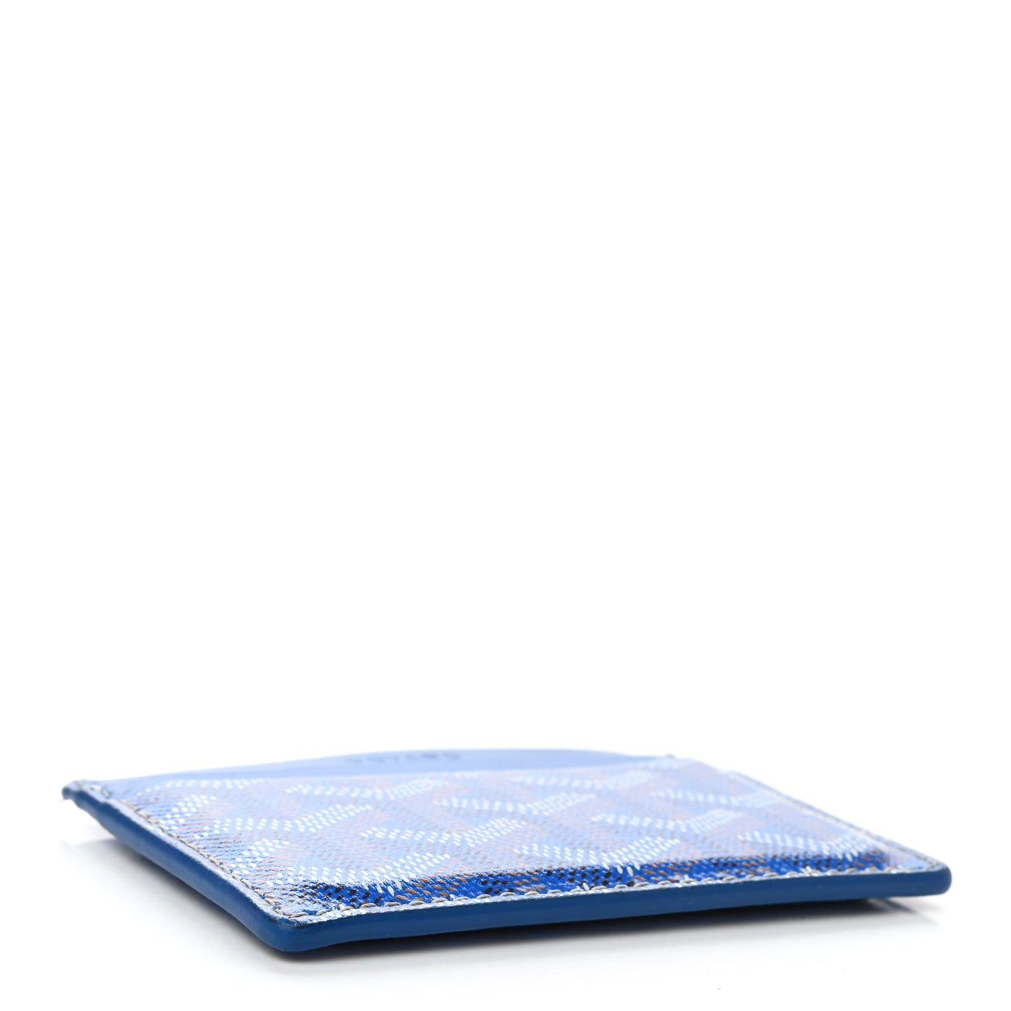 Goyardine Saint Sulpice Card Holder Sky Blue