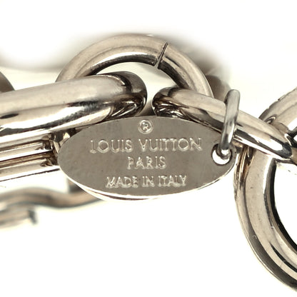 Louis Vuitton Monogram Tassel Bag Charm White 4 of 5