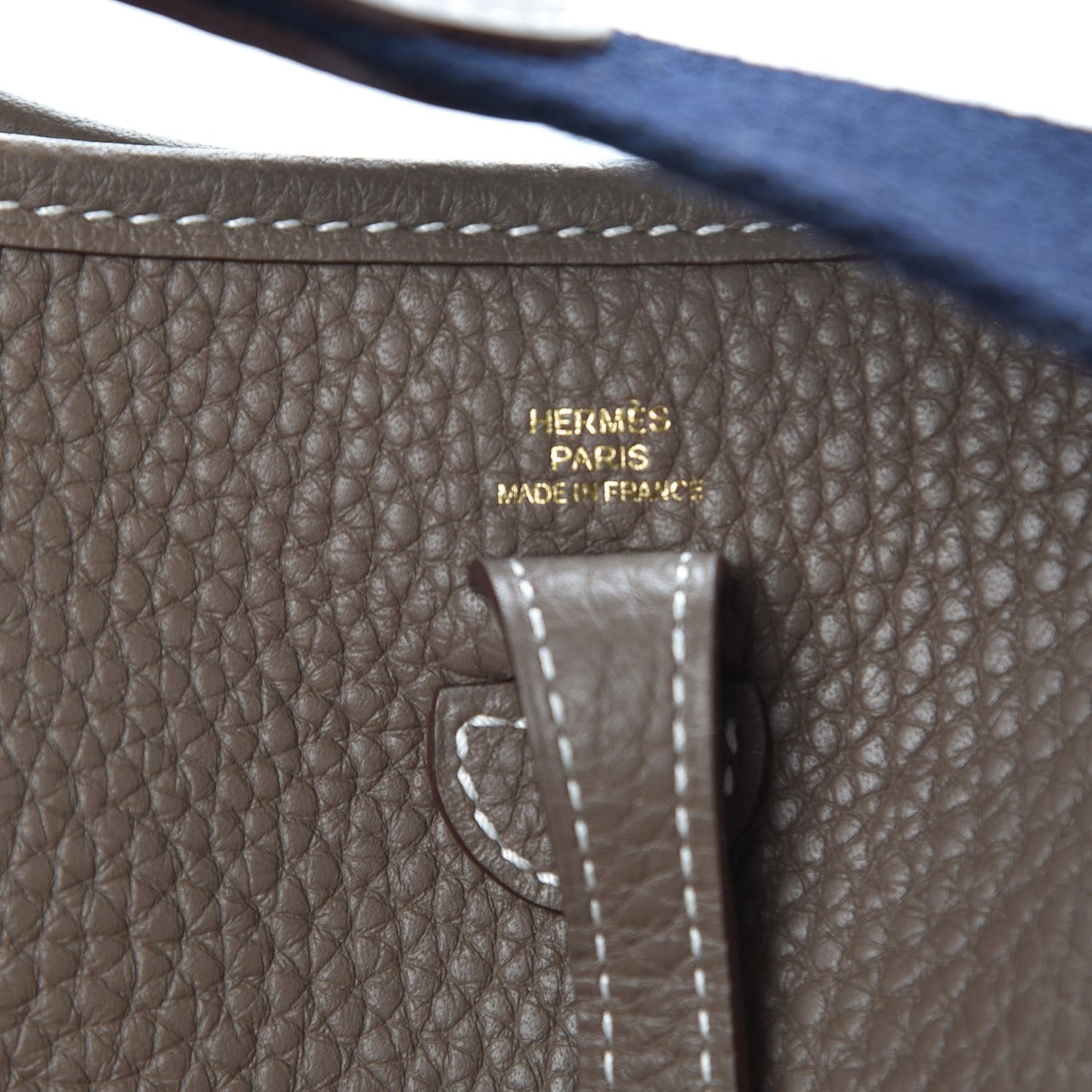 Taurillon Clemence Amazone Evelyne TPM Etoupe Bleu Indigo