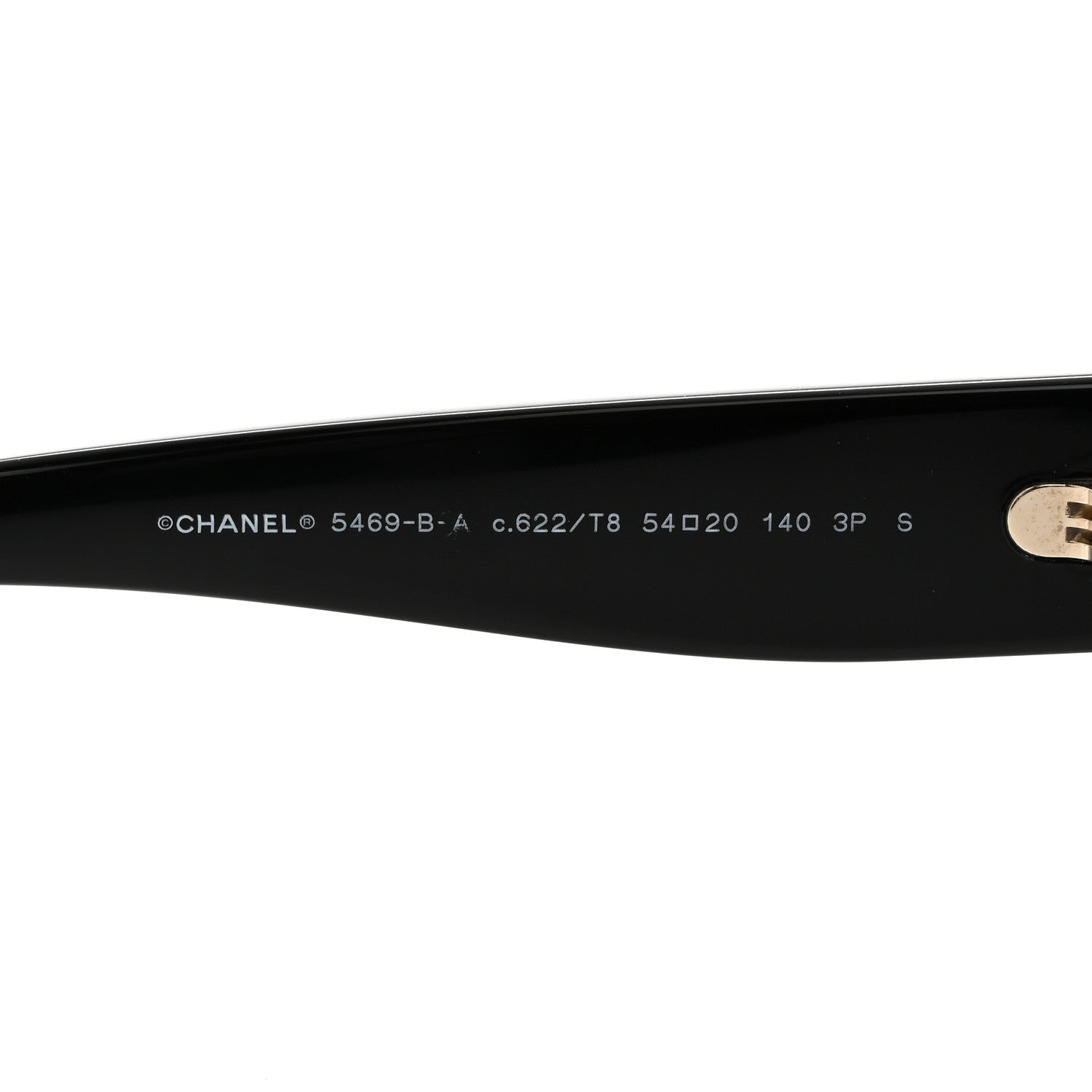 Chanel Acetate Polarized Oval CC Sunglasses 5469-B-A 5 of 8