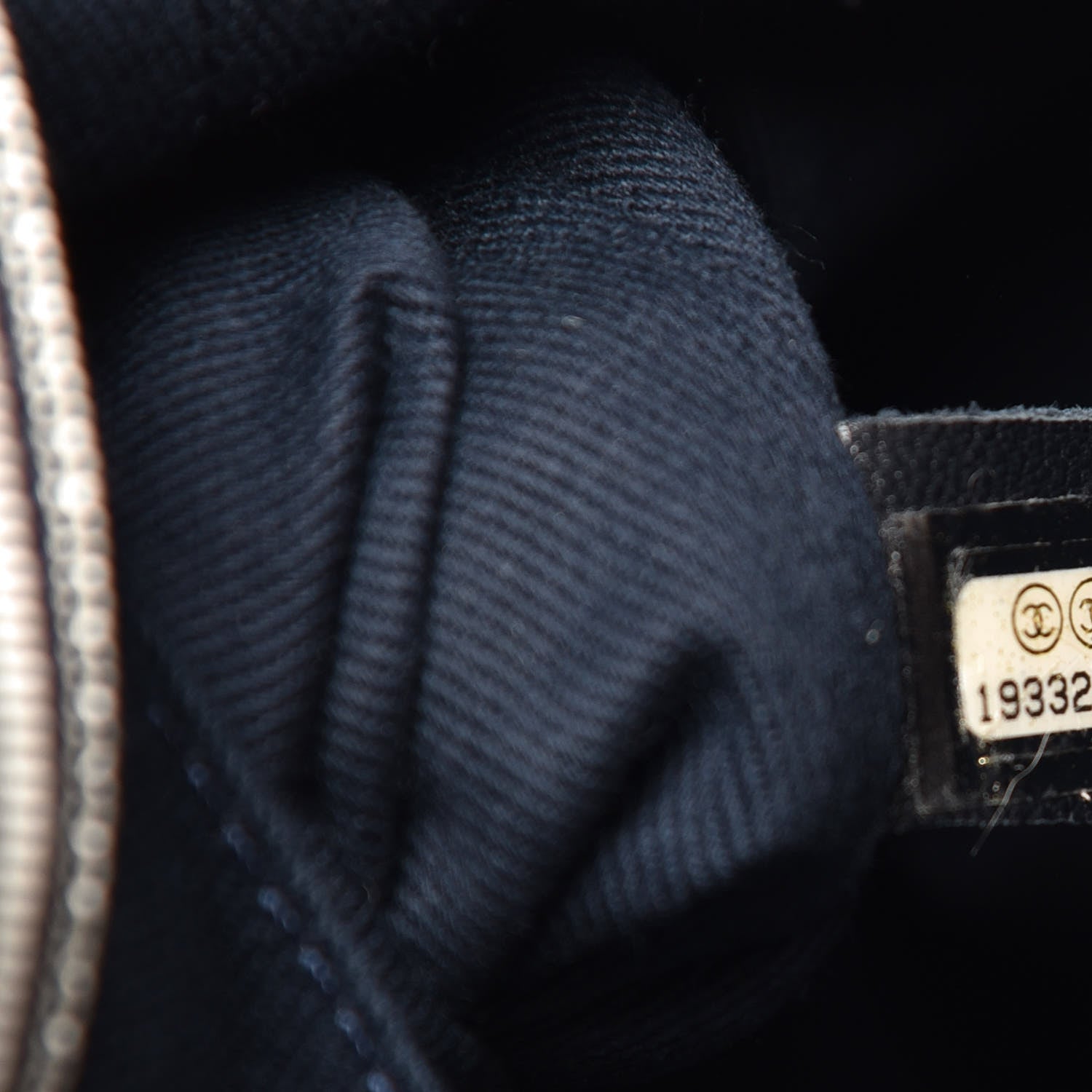 Chanel Denim Large Shopping Tote Black 7 of 10