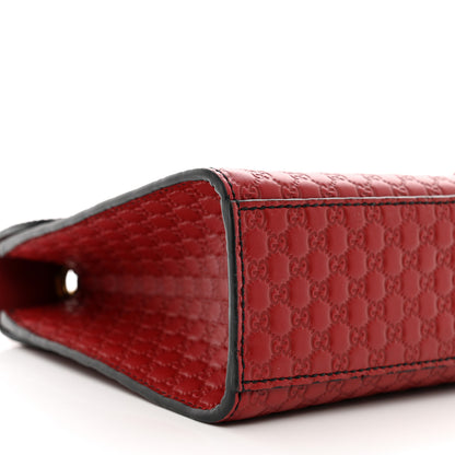 Gucci Microguccissima Medium Emily Chain Shoulder Bag Red 8 of 12