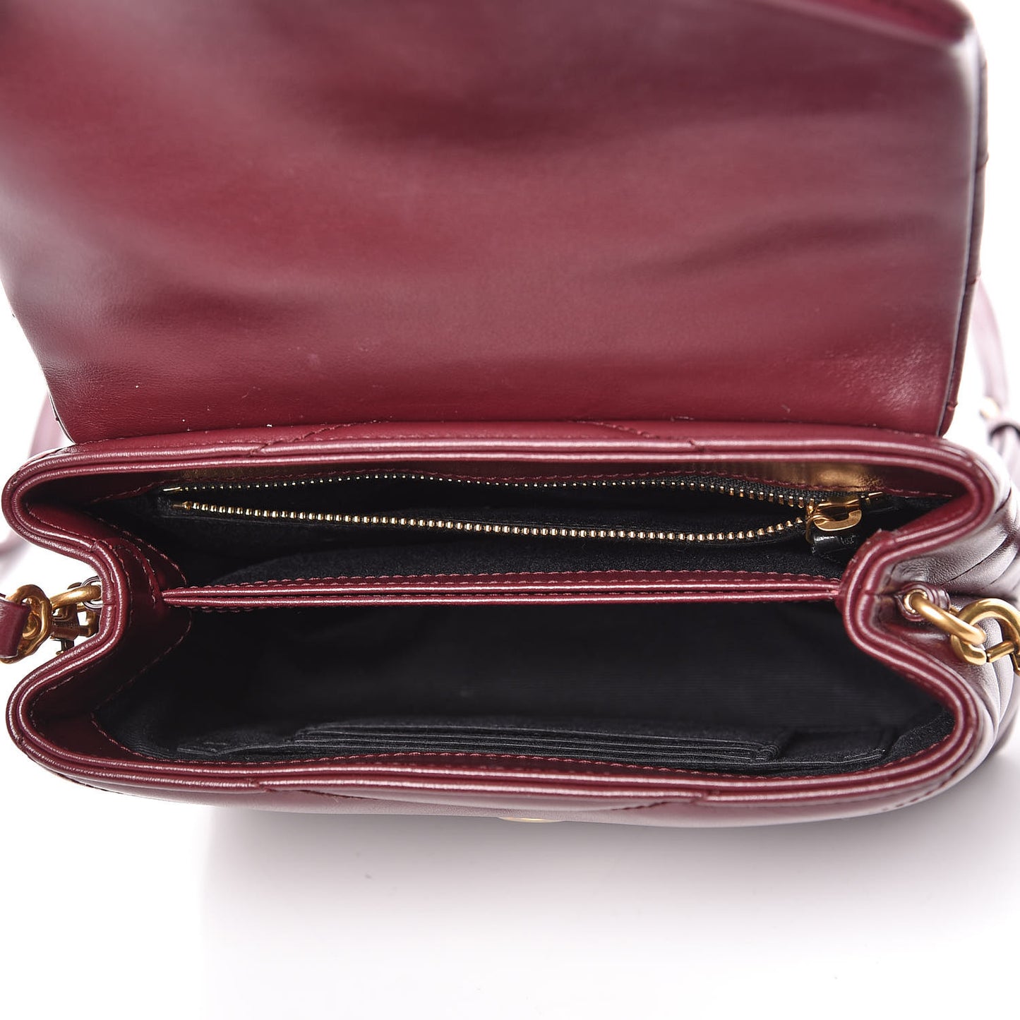 Calfskin Y Quilted Monogram Toy Loulou Monogram Crossbody Bag Rouge Legion