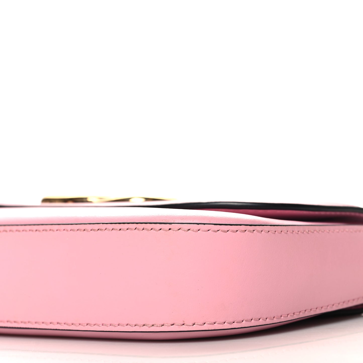 Calfskin 3.5 Flap Crossbody Bag Pink