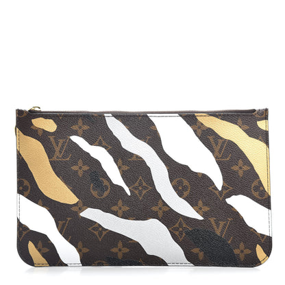 Louis Vuitton X LOL Monogram Neverfull MM GM Pochette Gold Silver 1 of 4