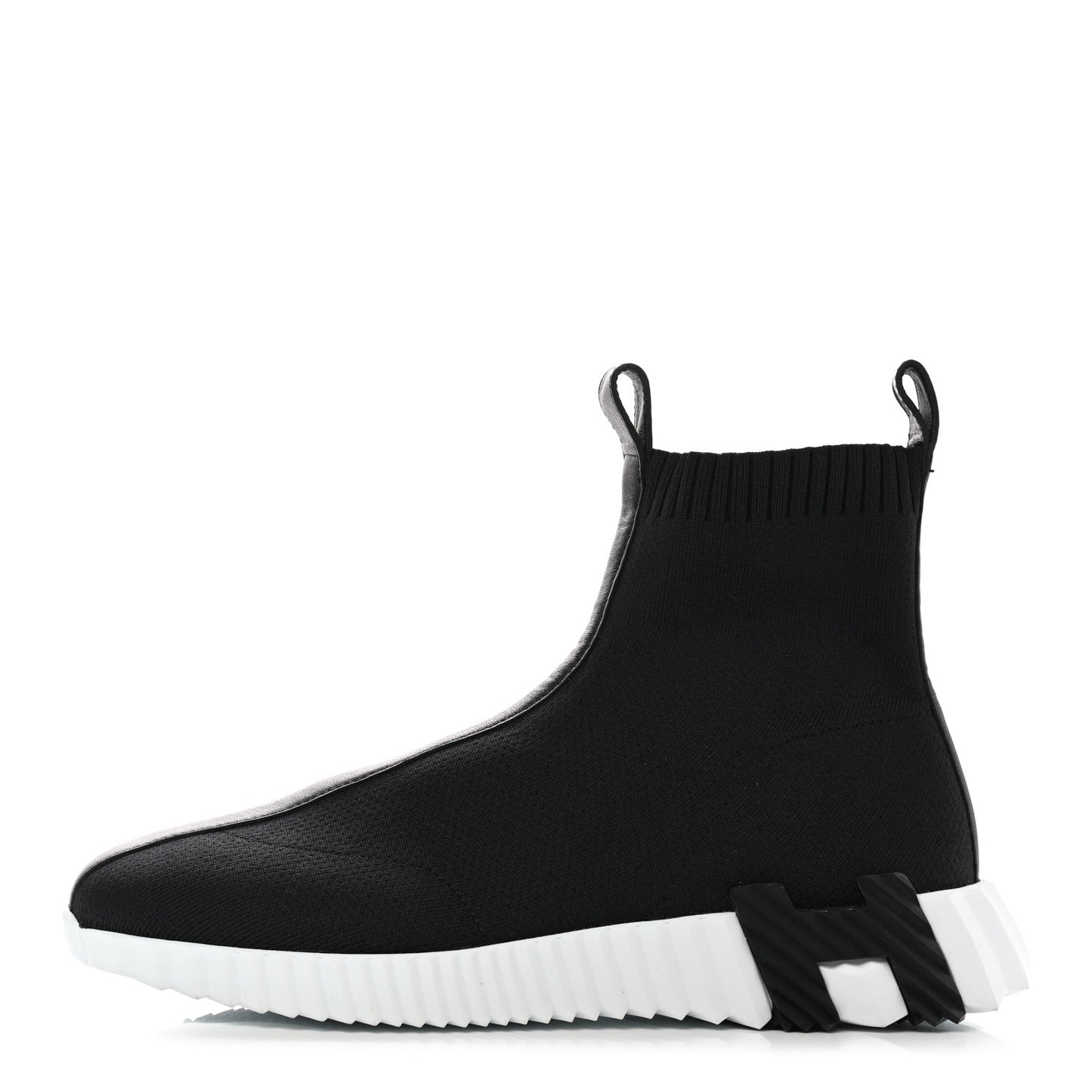 Technical Canvas Goatskin Fun Sneakers 39 Black White