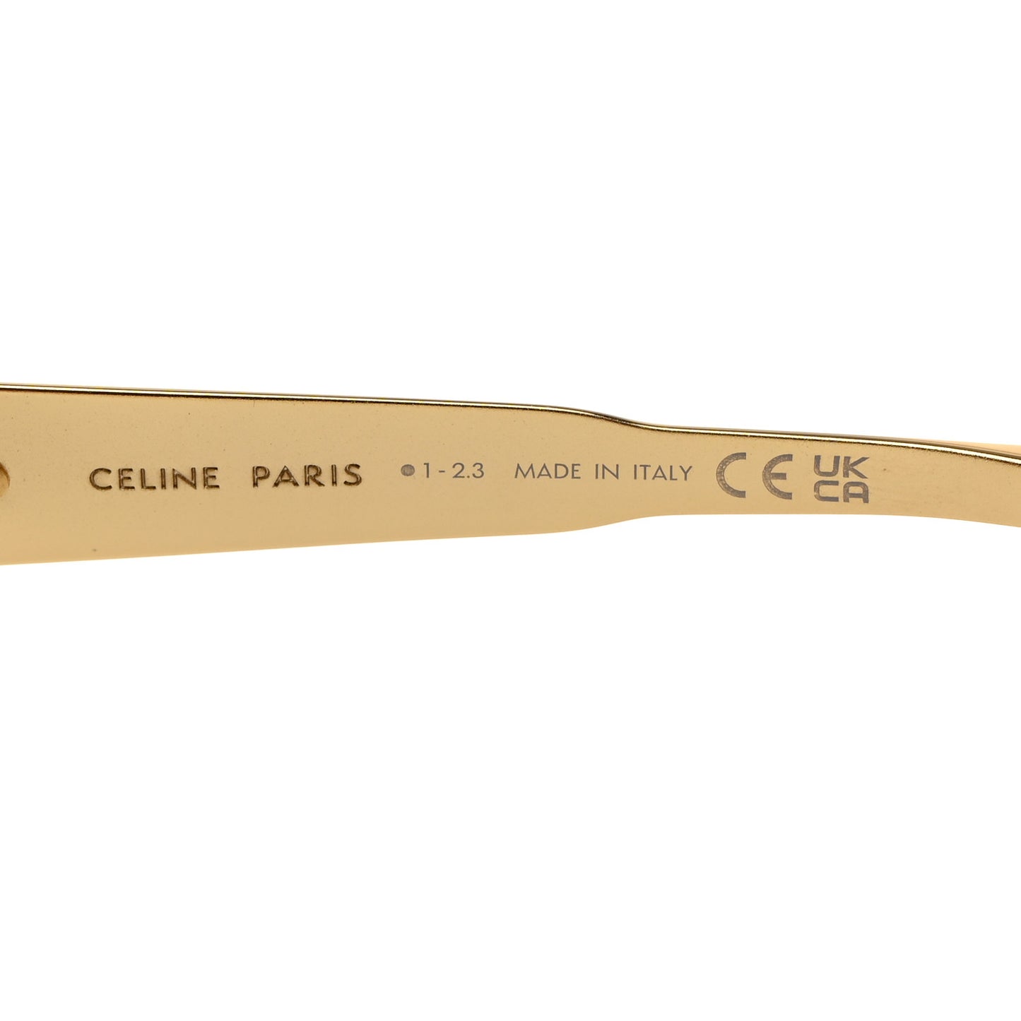 Metal Triomphe 02 Sunglasses CL40254U Gold Green