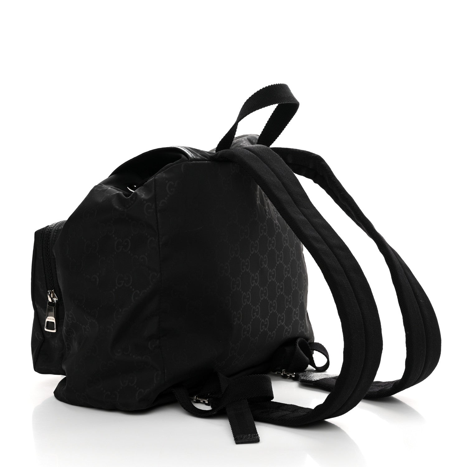 Gucci Nylon Monogram Medium Light Single Buckle Backpack 3 of 10