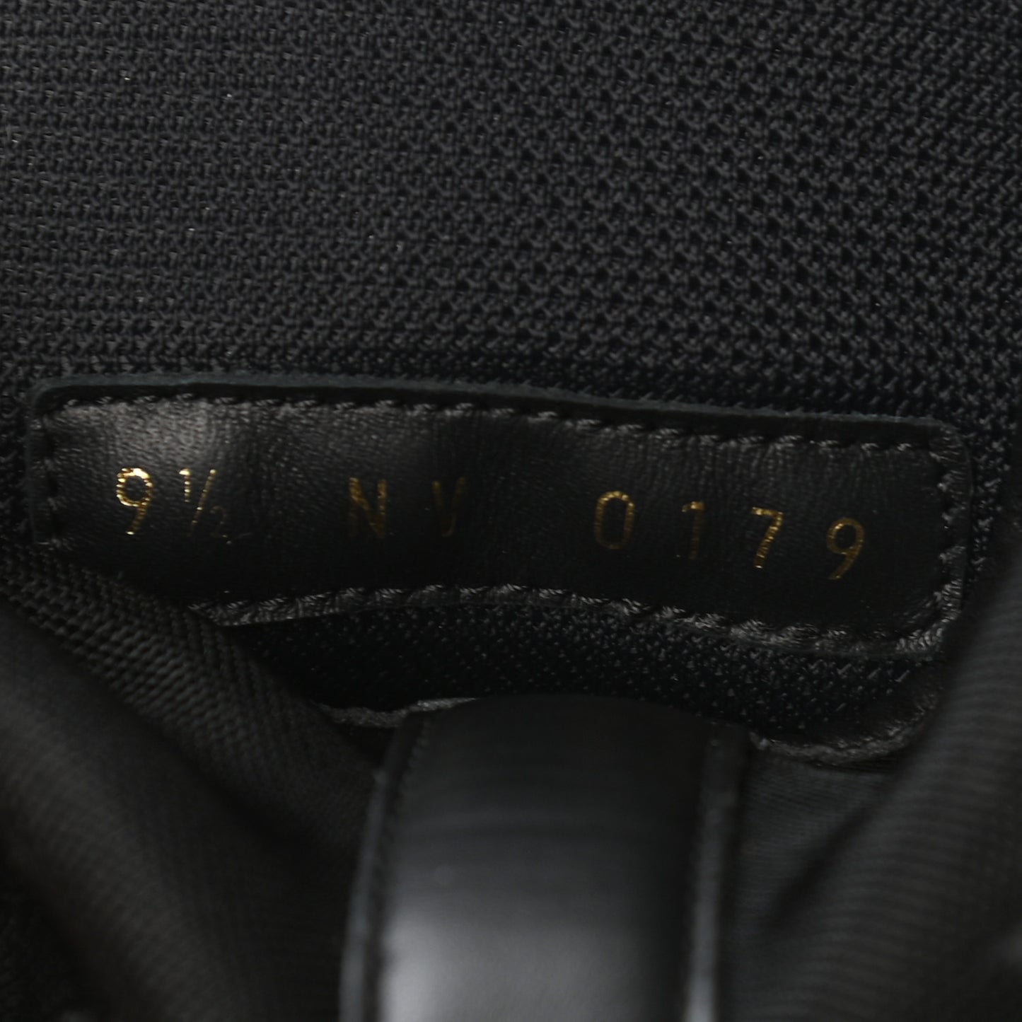 Canvas Monogram Mens Tattoo Sneaker Boots 9.5 Black